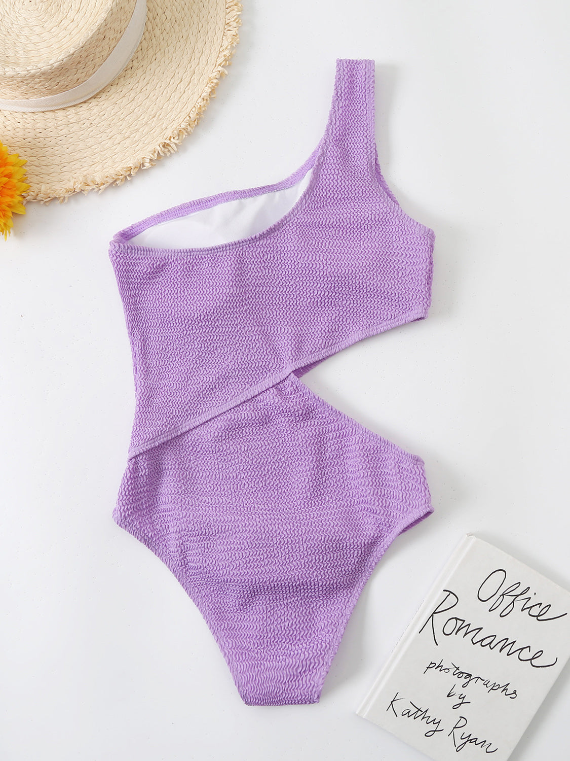 Cutout One Shoulder One-Piece Swimwear - Lindsay's Shop